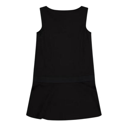 Black - Back - Calvin Klein Girls Punto Sleeveless Skater Dress