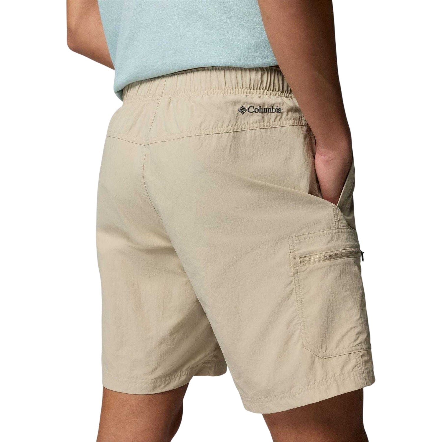 Brown - Back - Columbia Mens Silver Ridge Utility Shorts