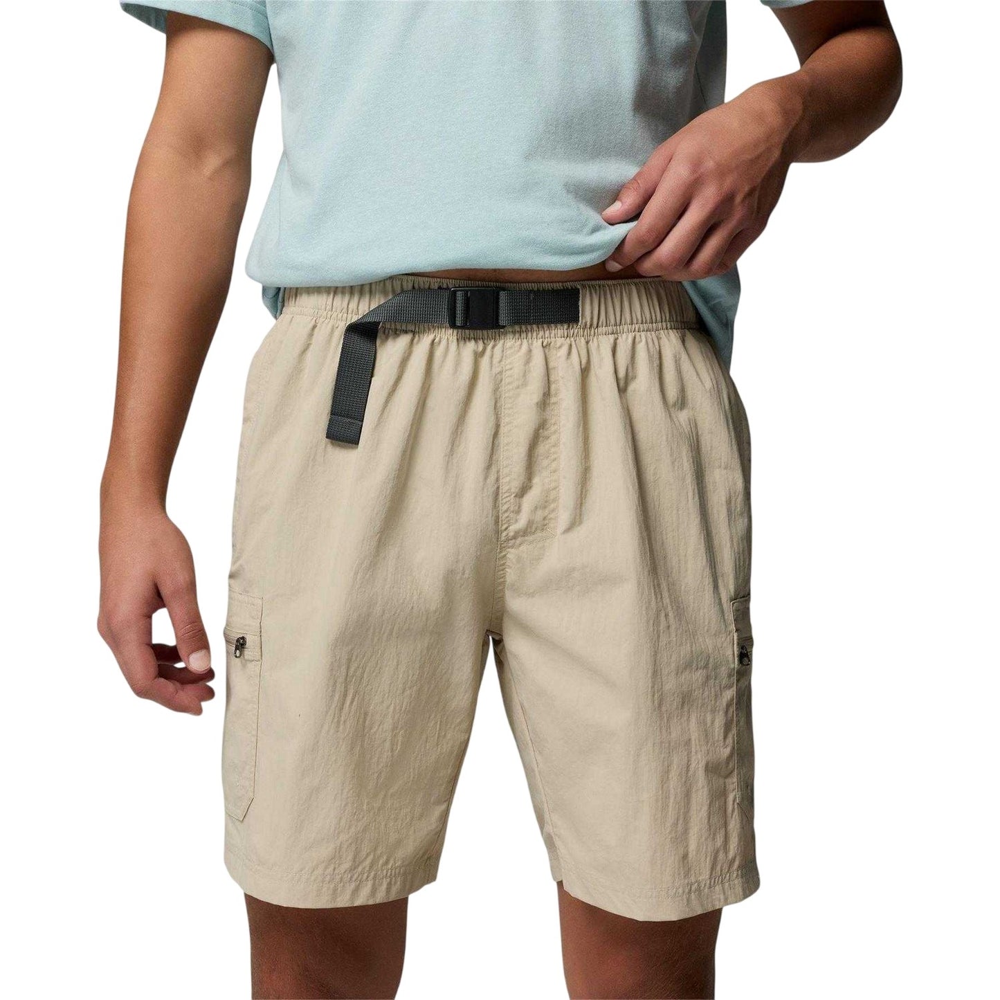 Brown - Side - Columbia Mens Silver Ridge Utility Shorts