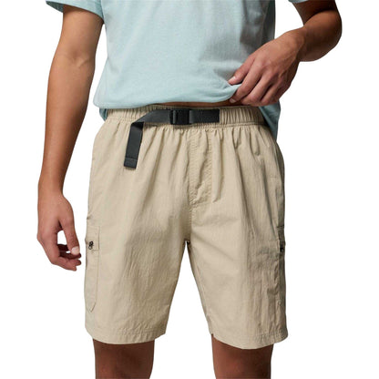 Brown - Side - Columbia Mens Silver Ridge Utility Shorts