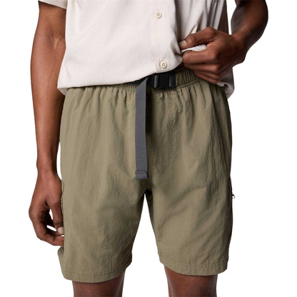 Green - Side - Columbia Mens Silver Ridge Utility Shorts