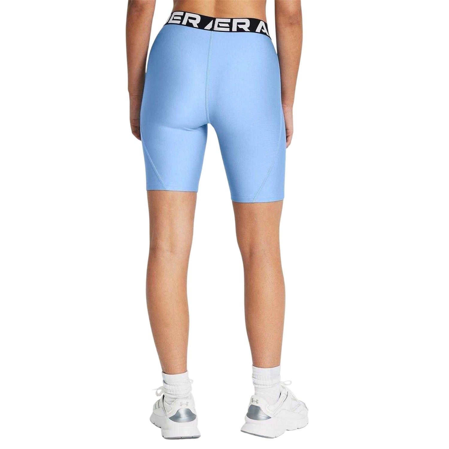 Blue - Lifestyle - Under Armour Womens-Ladies Armour Fitted Compression Shorts