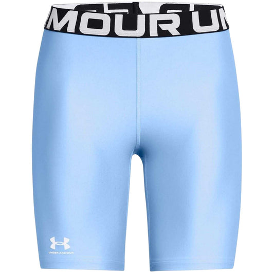 Blue - Front - Under Armour Womens-Ladies Armour Fitted Compression Shorts
