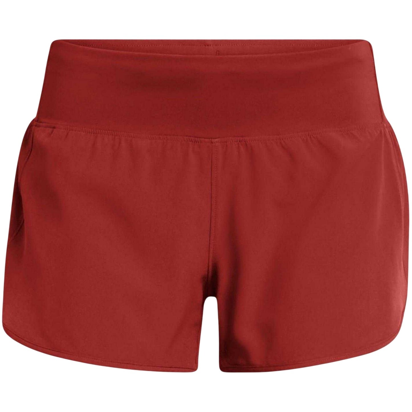 Orange - Front - Under Armour Womens-Ladies Launch Pro Running Shorts