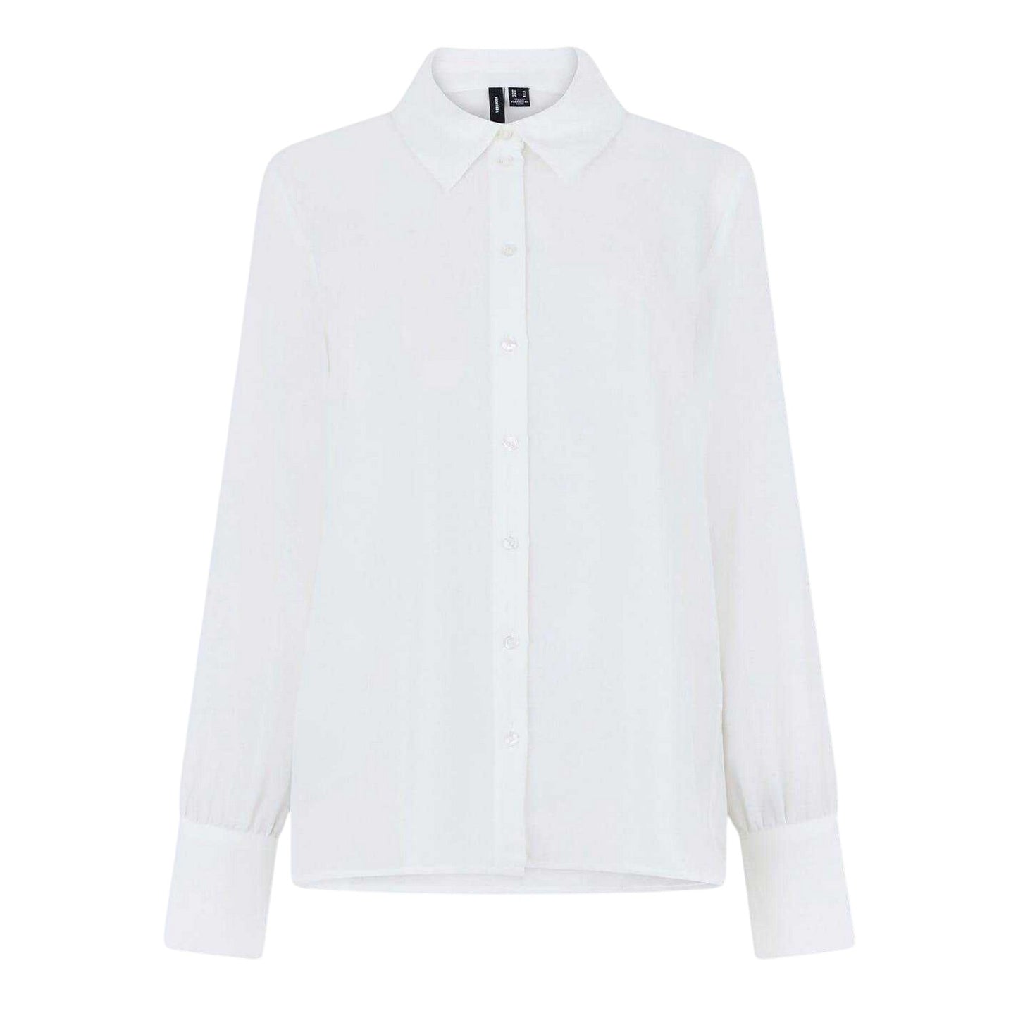 Snow White - Front - Vero Moda Womens-Ladies Harper Regular Shirt