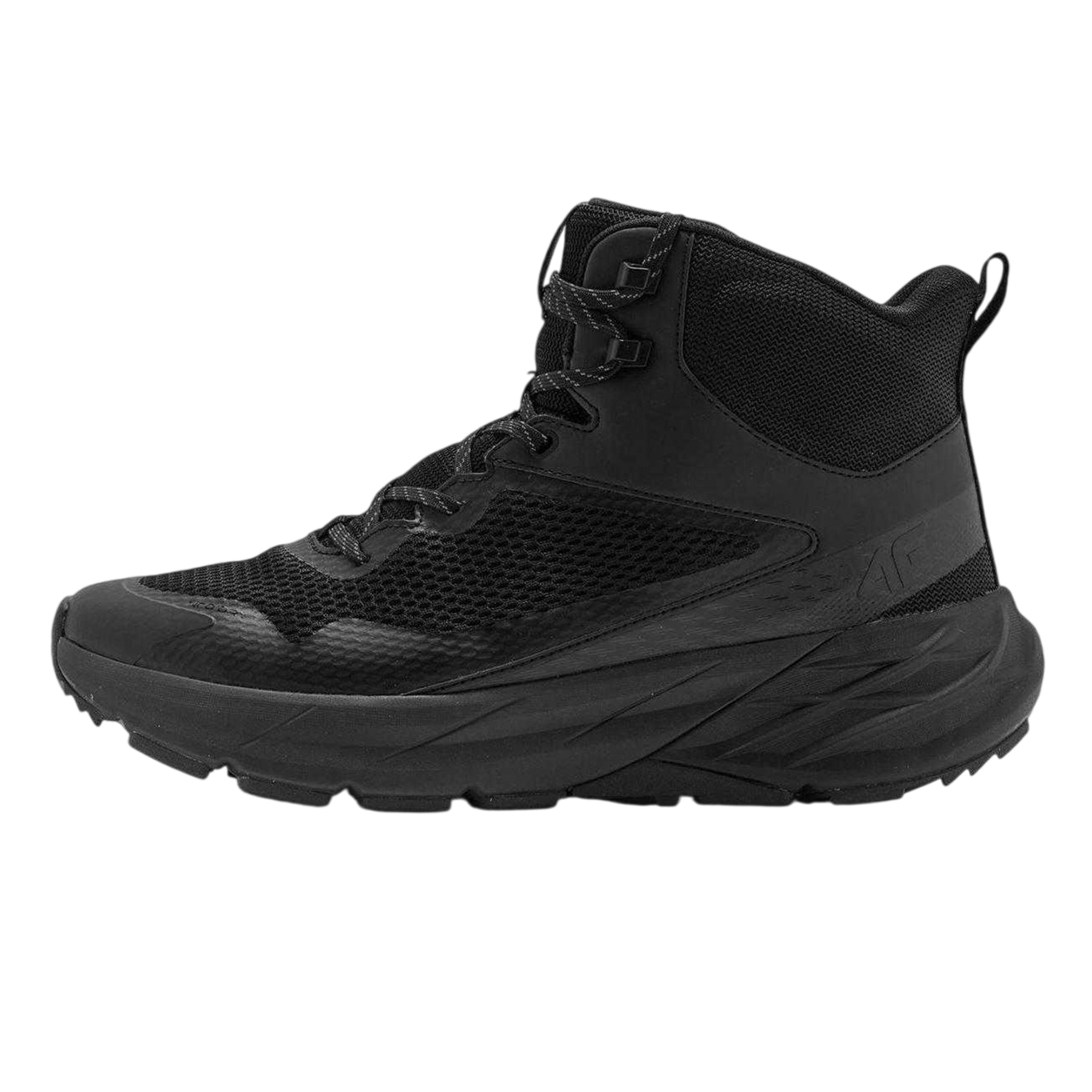 Triple Black - Back - 4F Mens Speed Logo Hiking Boots
