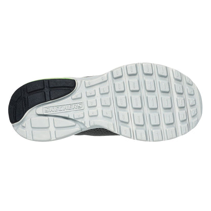 Charcoal-Black - Back - Skechers Childrens-Kids Razor Air - Hyper-Brisk Slip-In Trainers