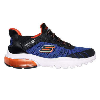 Royal Blue-Black - Front - Skechers Childrens-Kids Razor Air - Hyper-Brisk Slip-In Trainers
