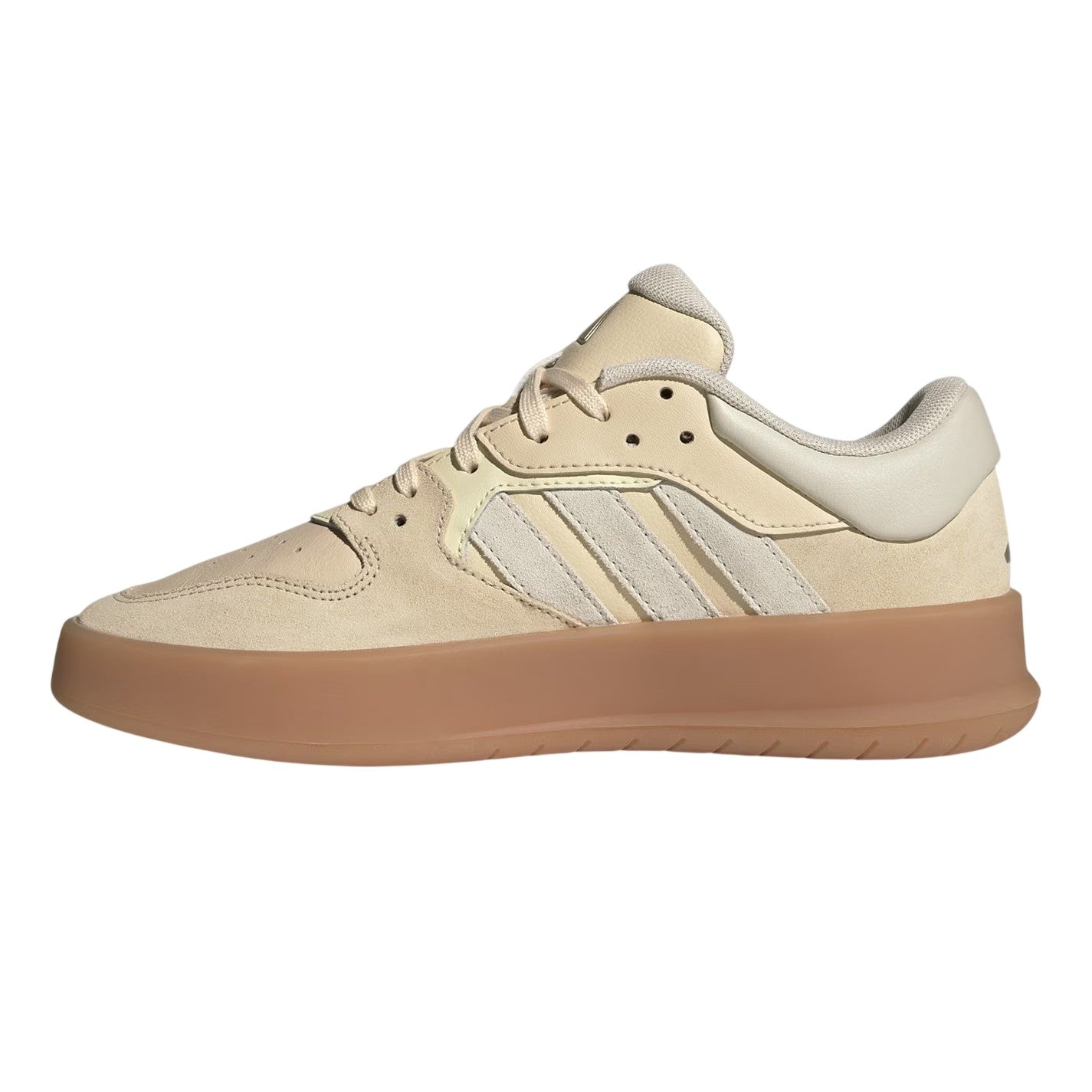 Sand - Lifestyle - Adidas Womens-Ladies 24 Canvas Cloudfoam Court Trainers