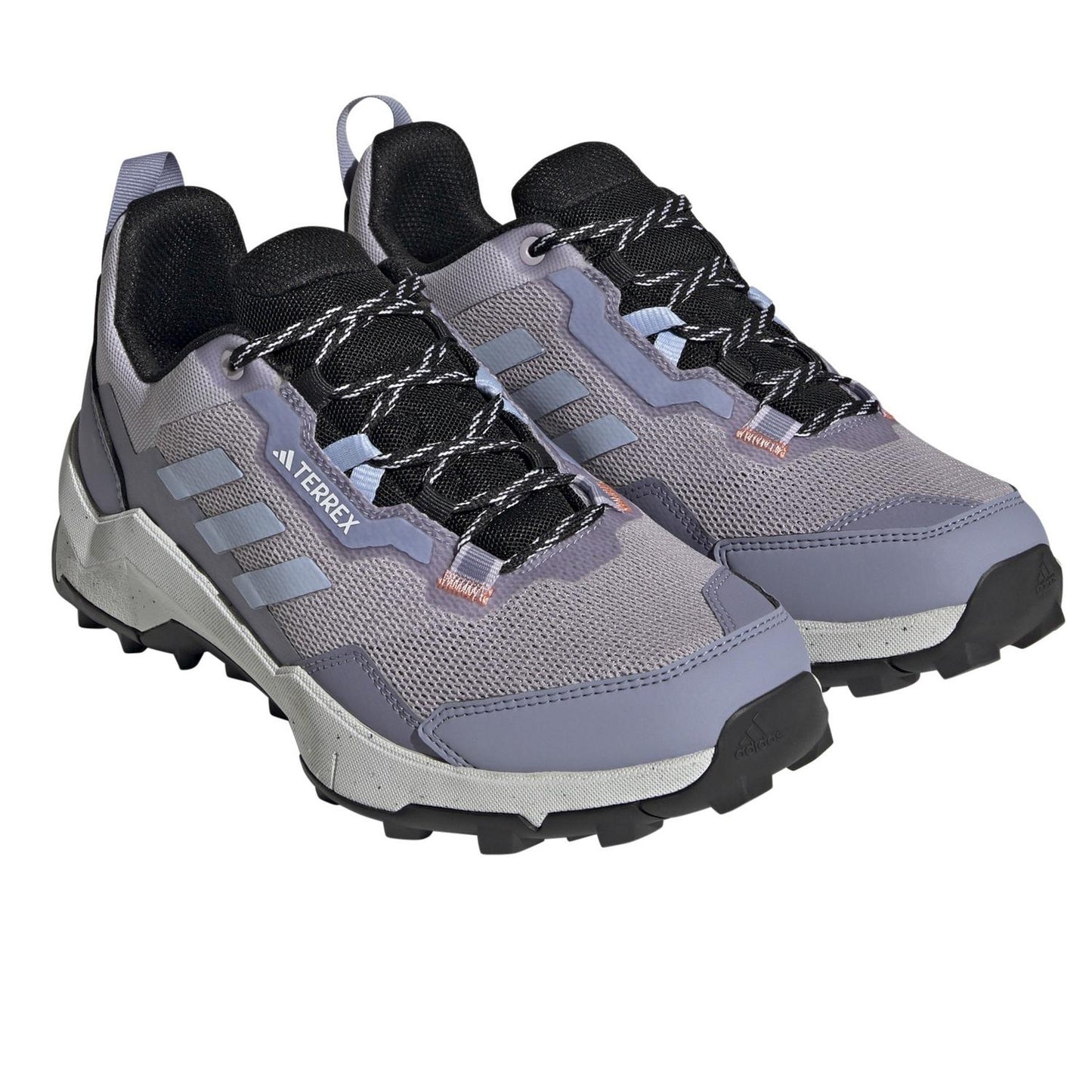 Silver - Lifestyle - Adidas Womens-Ladies Terrex AX4 Lace Up Hiking Shoes