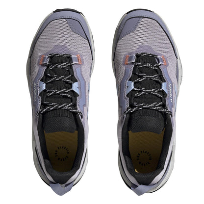 Silver - Pack Shot - Adidas Womens-Ladies Terrex AX4 Lace Up Hiking Shoes