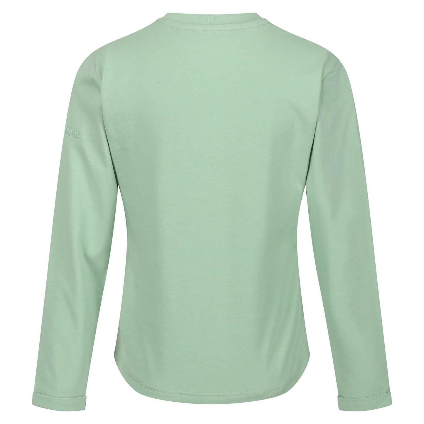 Green - Back - Regatta Childrens-Kids Wenbie III Heart Long-Sleeved T-Shirt
