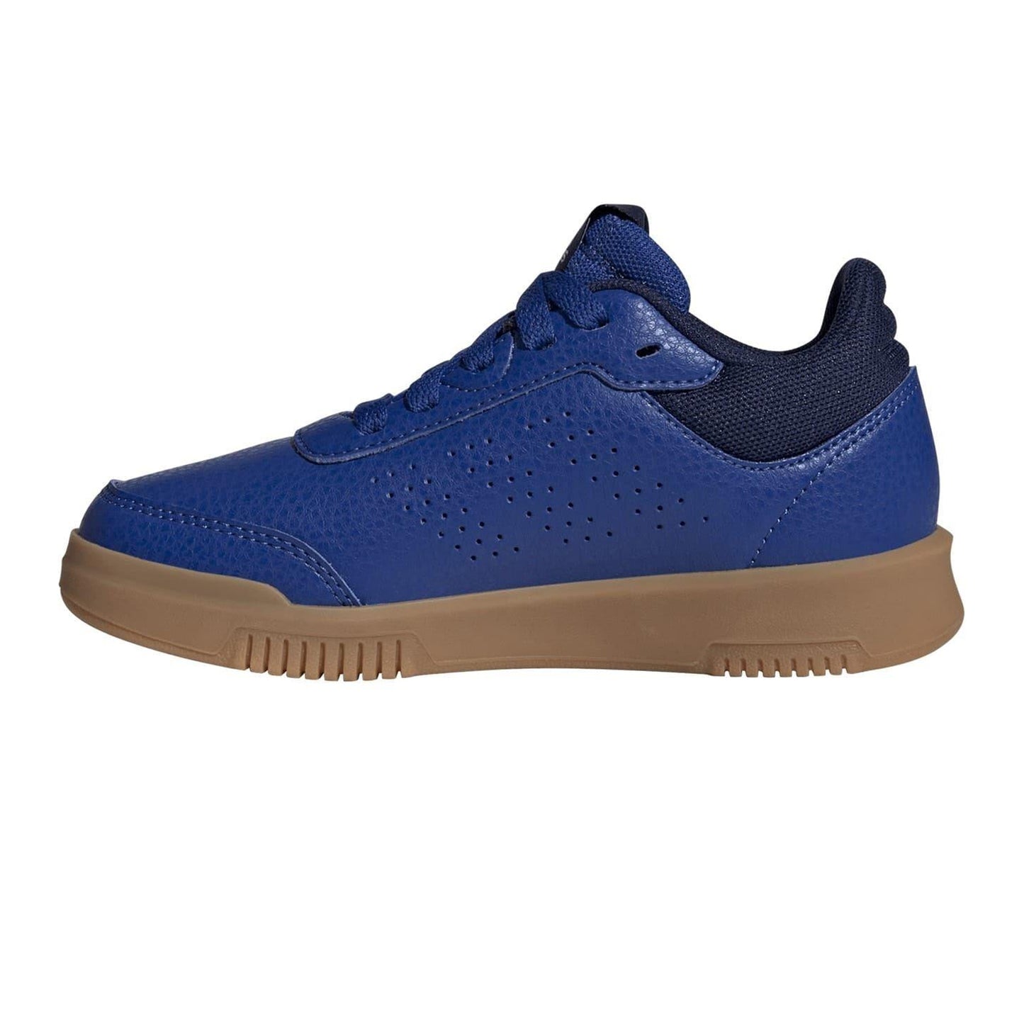 Blue-White - Side - Adidas Childrens-Kids Tensaur Sport 2.0 Flat Trainers