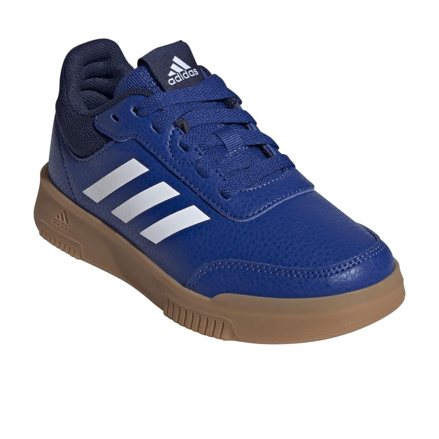Blue-White - Pack Shot - Adidas Childrens-Kids Tensaur Sport 2.0 Flat Trainers