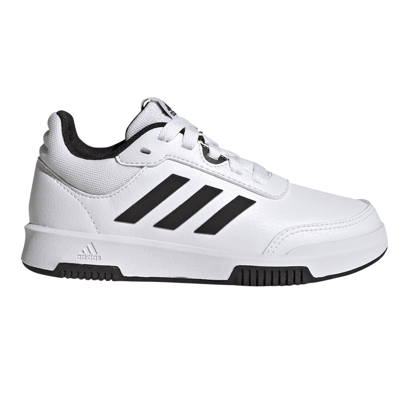 White-Black - Front - Adidas Childrens-Kids Tensaur Sport 2.0 Flat Trainers
