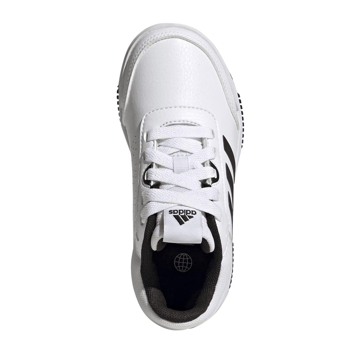 White-Black - Lifestyle - Adidas Childrens-Kids Tensaur Sport 2.0 Flat Trainers
