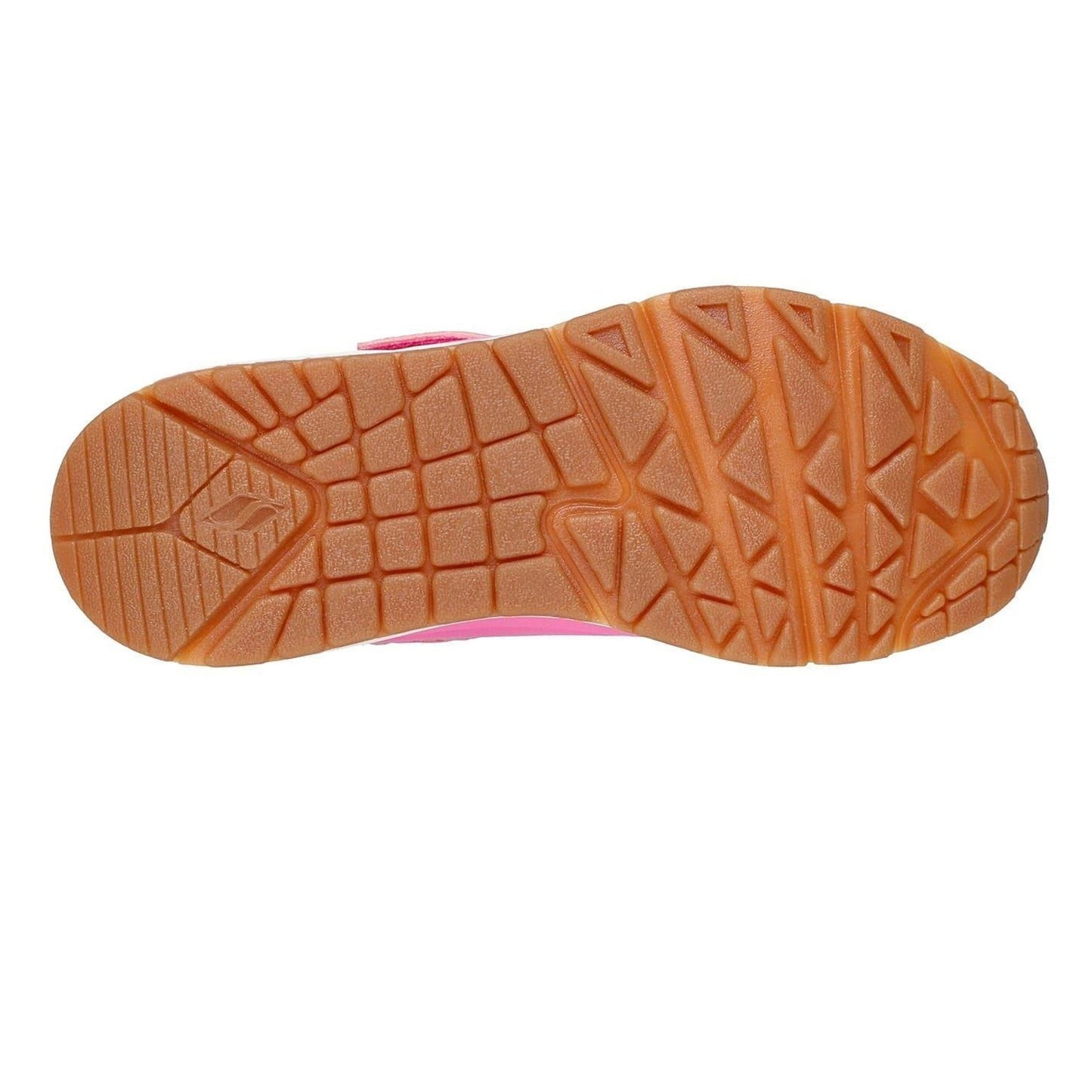 Hot Pink-Silver - Lifestyle - Skechers Childrens-Kids GORE-TEX Low Cut Trainers