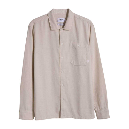 Indigo - Front - Farah Mens Campbell Relaxed Fit Shirt