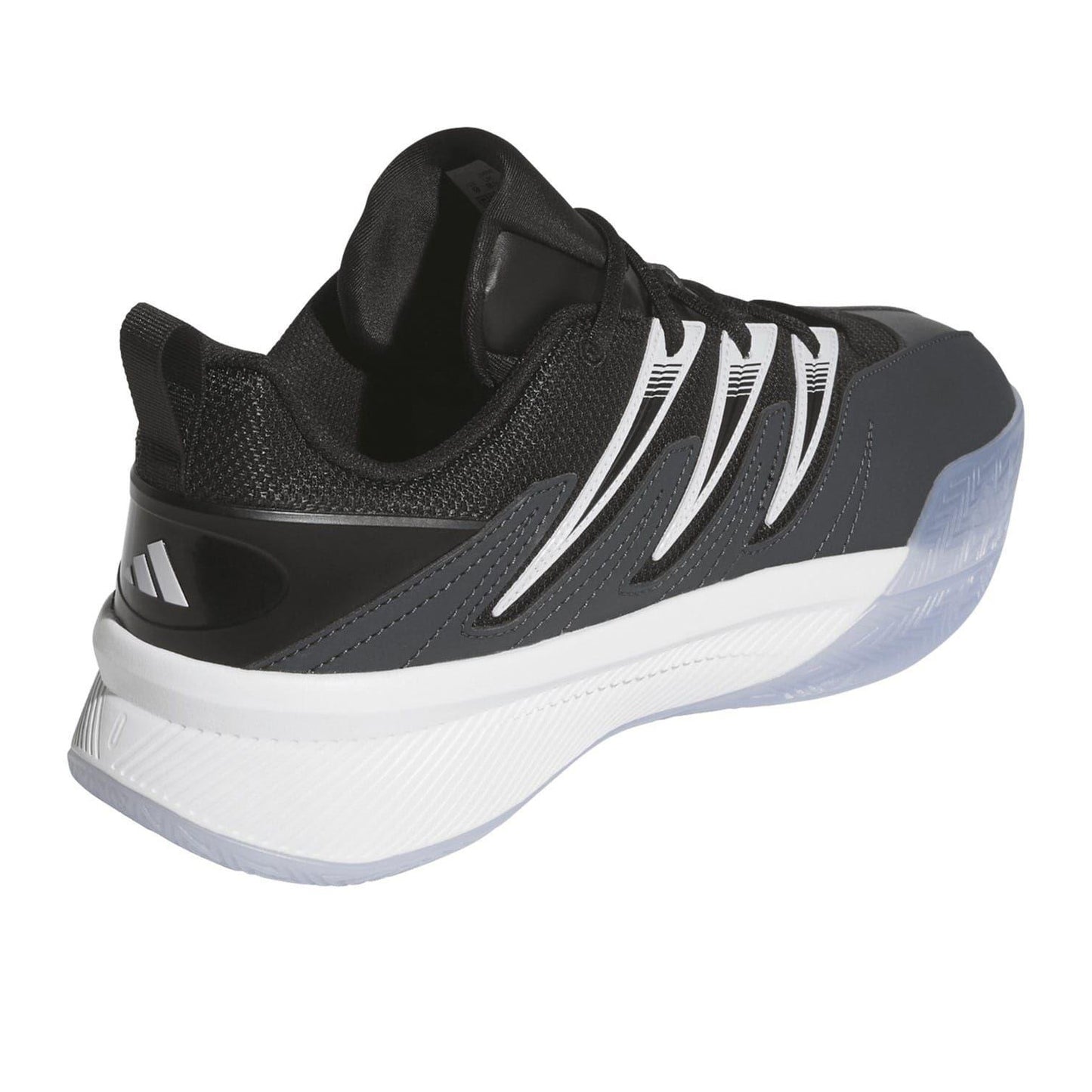 Black-Grey-Carbon - Back - Adidas Mens Dame Certified 3 Trainers