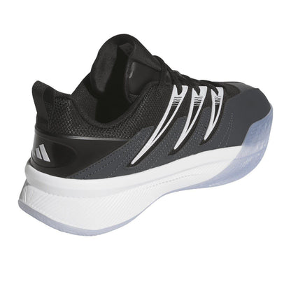 Black-Grey-Carbon - Back - Adidas Mens Dame Certified 3 Trainers