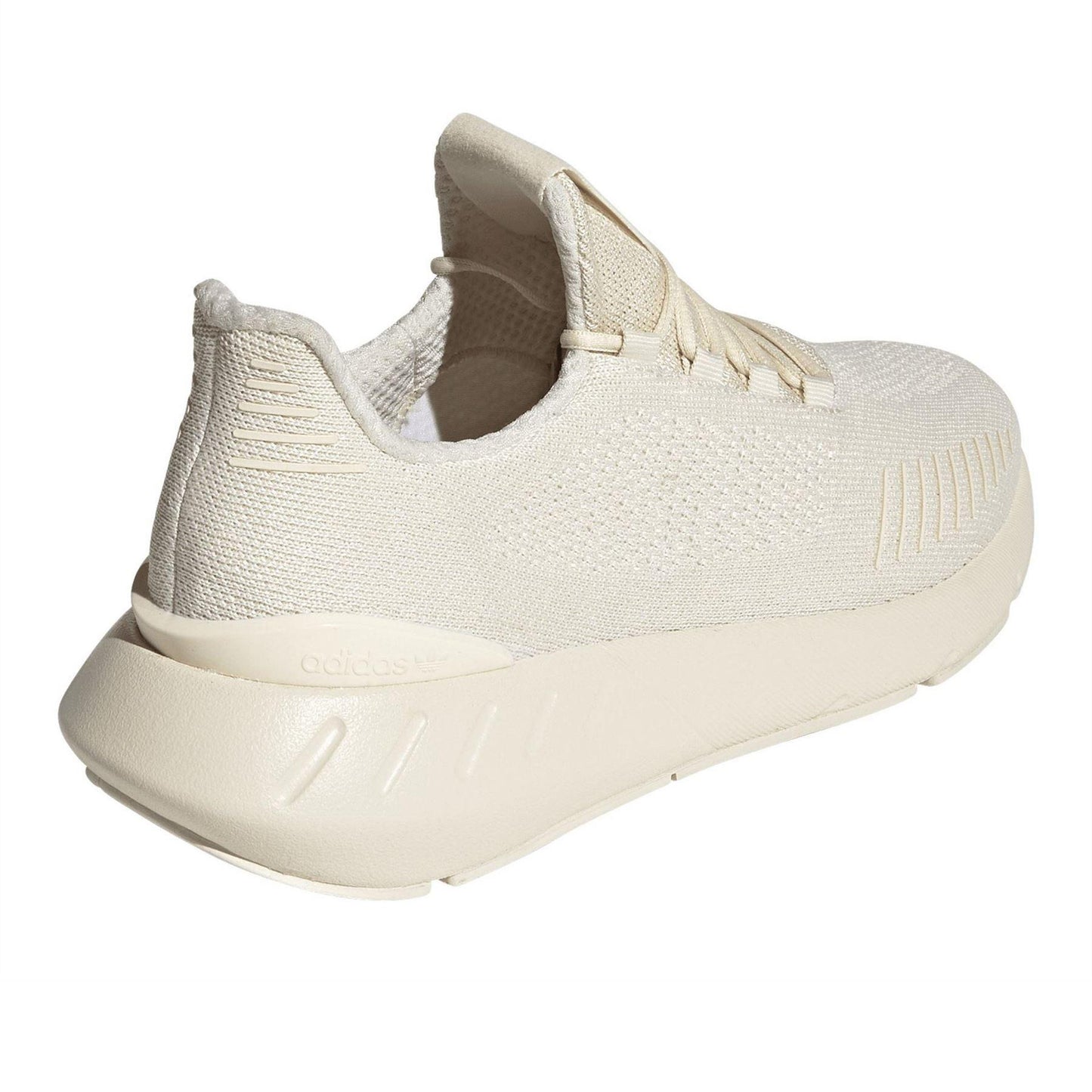 White - Back - Adidas Womens-Ladies Swift Run 22 Textured Knit Trainers