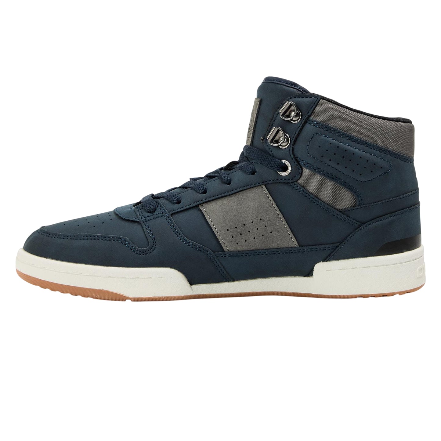 Blue - Back - O'Neill Mens Antilpe Canvas High Top Trainers