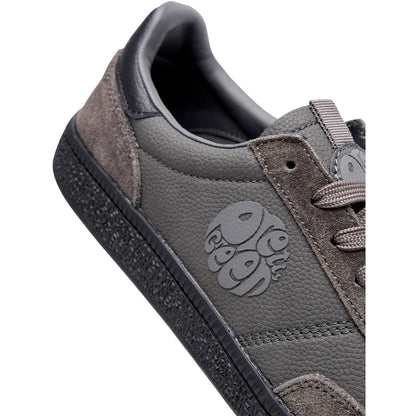 Grey-Black - Lifestyle - Pretty Green Mens Ramblas G25 Leather Trainers