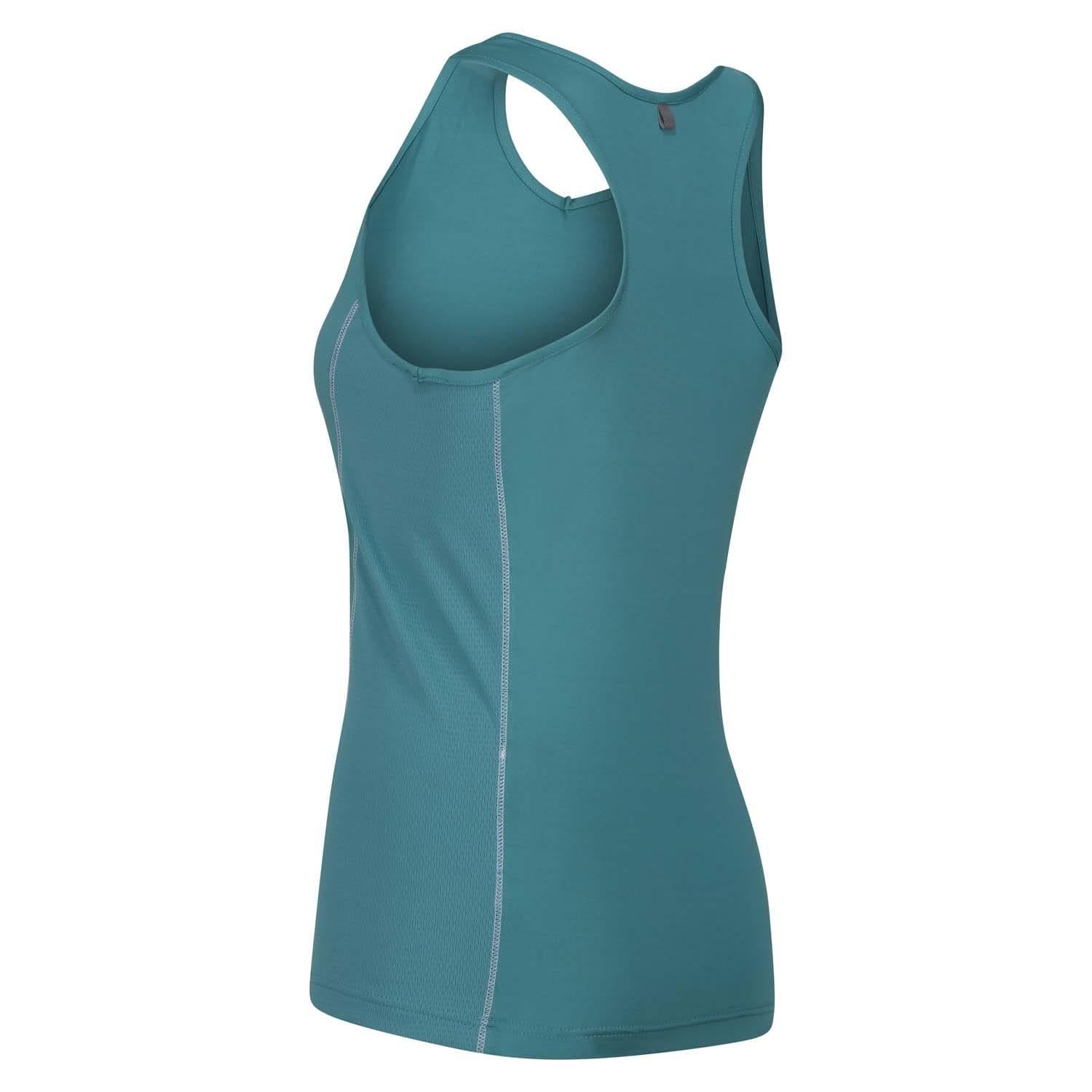 Blue - Back - Regatta Womens-Ladies Varey Extol Wicking Stretch Active Vest Top