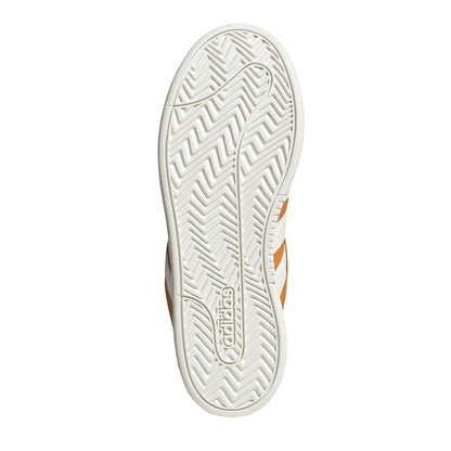 Orange-Off White - Lifestyle - Adidas Mens Grand Court Logo Trainers