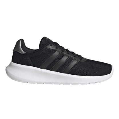 Black - Lifestyle - Adidas Womens-Ladies Lite Racer 3.0 Lace Up Trainers