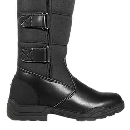Black - Back - Brogini Mens Kendal Insulated Riding Boots