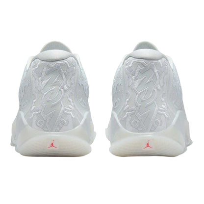 White-Vapor Green - Back - Nike Mens Air Jordan Zion 3 Textured Trainers
