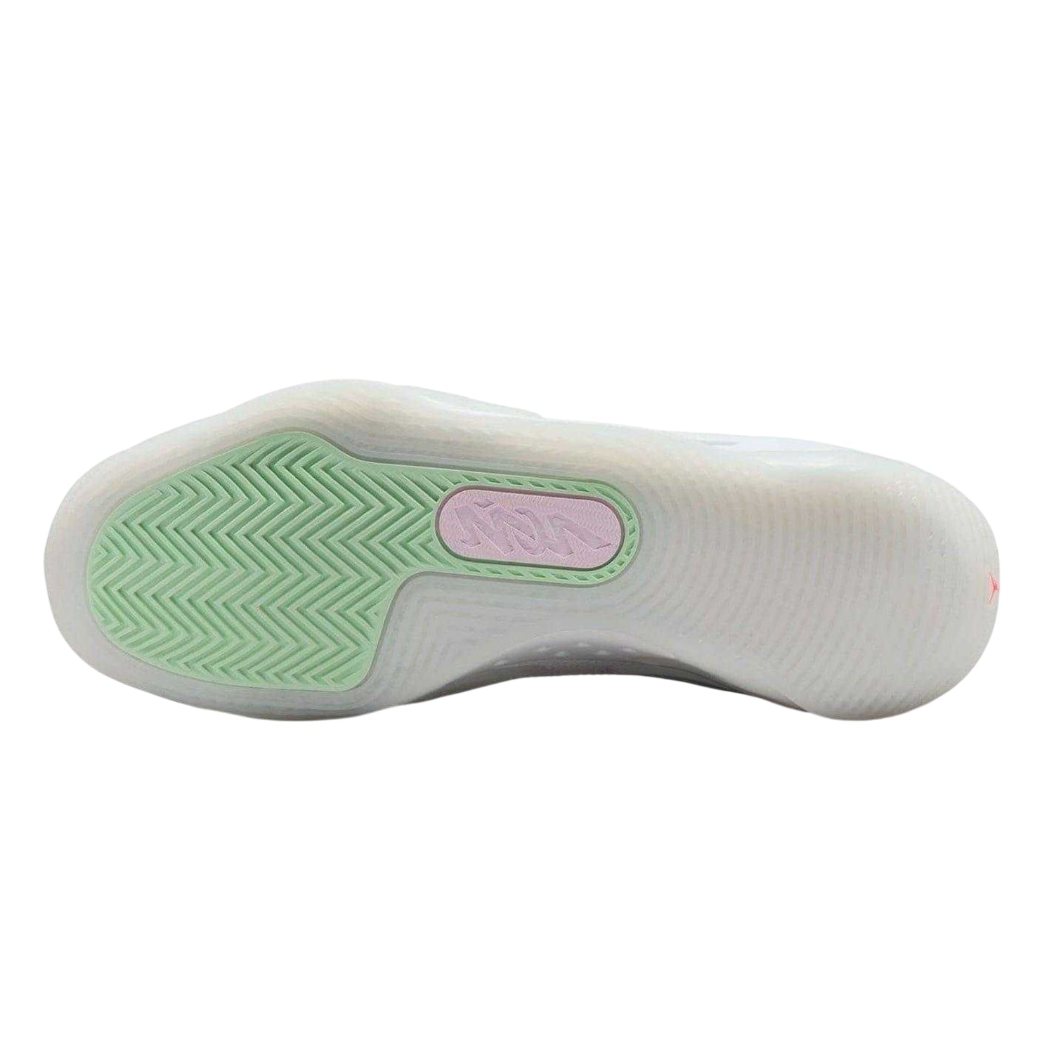 White-Vapor Green - Lifestyle - Nike Mens Air Jordan Zion 3 Textured Trainers