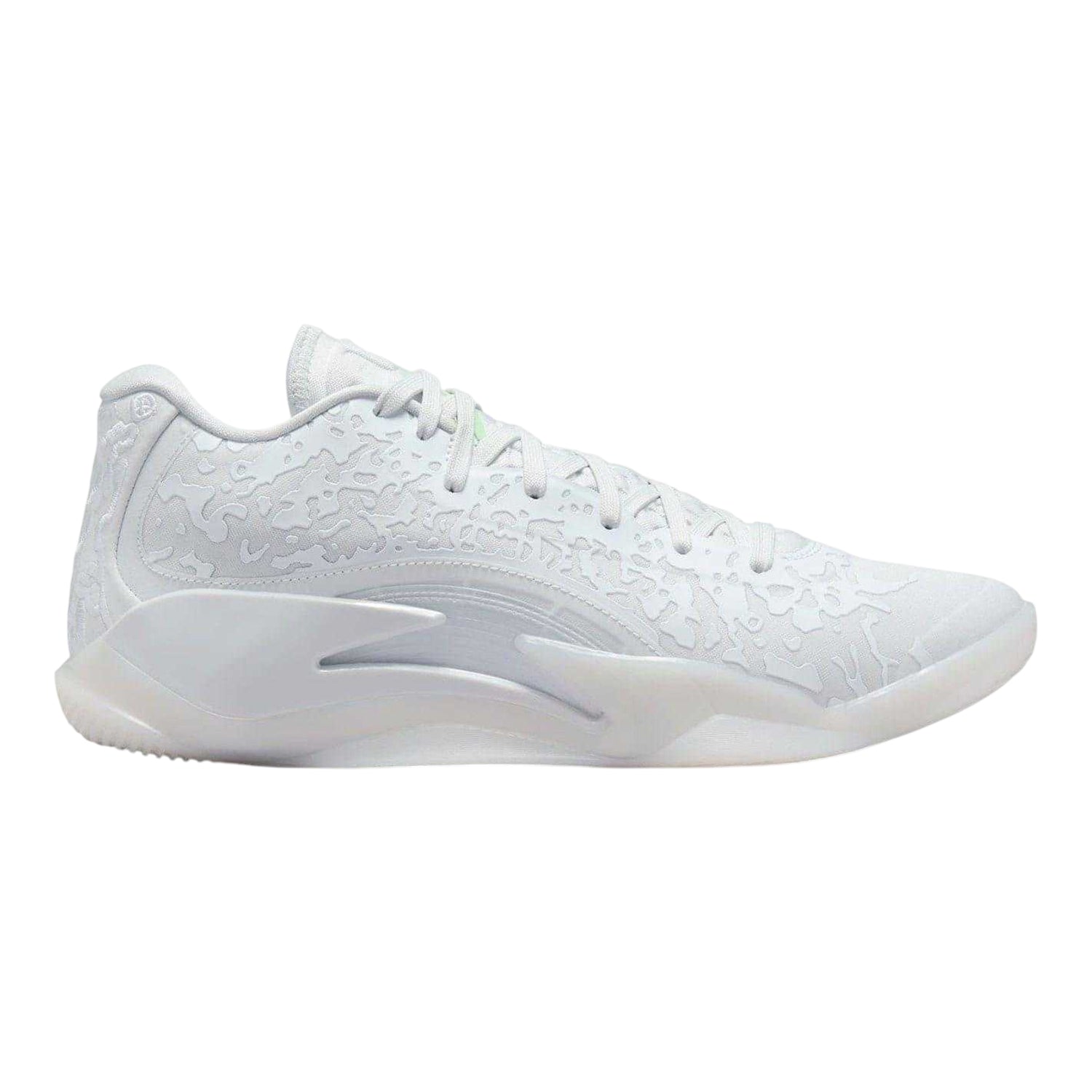 White-Vapor Green - Front - Nike Mens Air Jordan Zion 3 Textured Trainers