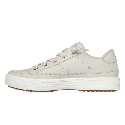 Off White - Back - Skechers Womens-Ladies Arcade On My Way Arch Fit Trainers
