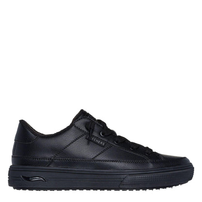 Triple Black - Front - Skechers Womens-Ladies Arcade On My Way Arch Fit Trainers