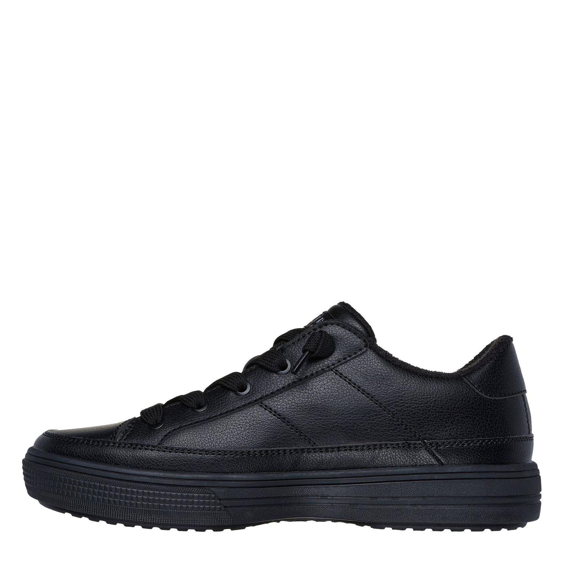 Triple Black - Back - Skechers Womens-Ladies Arcade On My Way Arch Fit Trainers