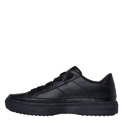 Triple Black - Back - Skechers Womens-Ladies Arcade On My Way Arch Fit Trainers