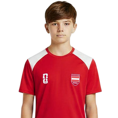 Red - Side - Austria Childrens-Kids FIFA World Cup 26 T-Shirt