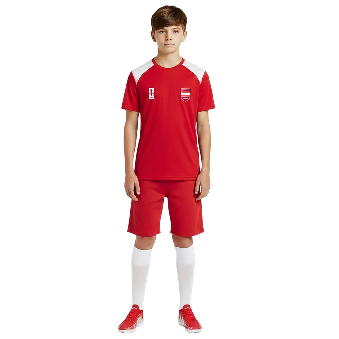 Red - Lifestyle - Austria Childrens-Kids FIFA World Cup 26 T-Shirt