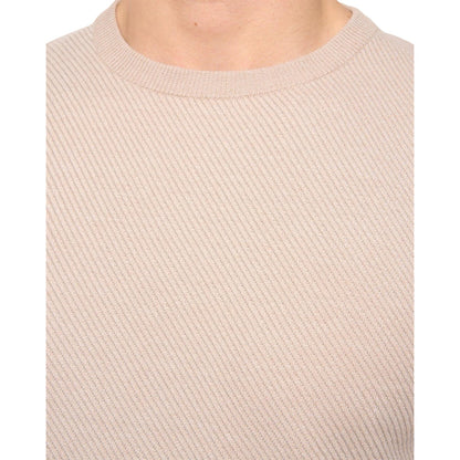 Stone - Side - Duck and Cover Mens Marvela Knitted T-Shirt