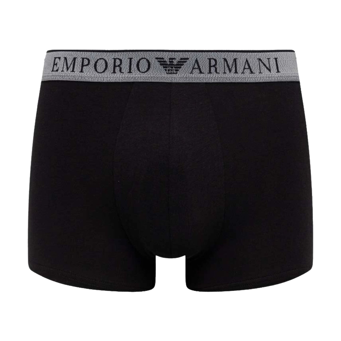 Black - Back - Emporio Armani Mens Boxer Shorts (Pack of 2)