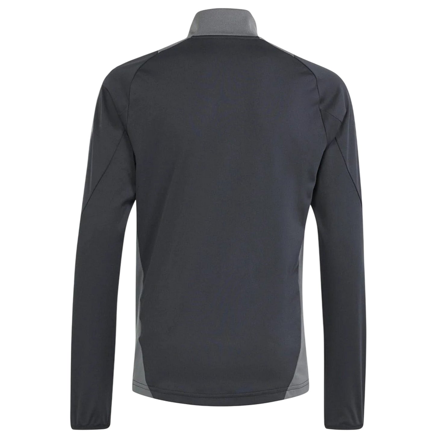 Black-Dark Grey - Back - Adidas Childrens-Kids Tiro 24 Competition 3 Stripes Training Top
