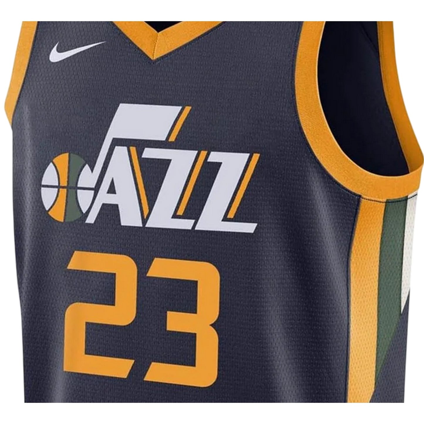 Black - Side - Utah Jazz Childrens-Kids Nike Basketball Jersey
