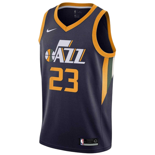 Black - Front - Utah Jazz Childrens-Kids Nike Basketball Jersey