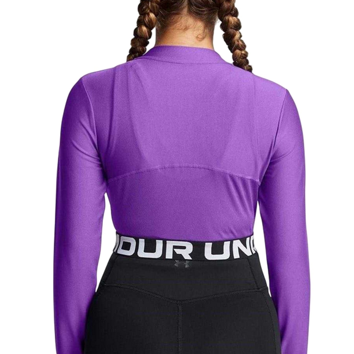 Purple - Lifestyle - Under Armour Womens-Ladies HeatGear Top