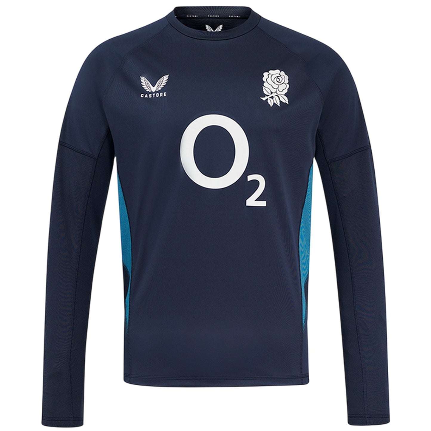 Ink-Storm - Front - Castore Mens 25-26 England Red Roses Drill Top