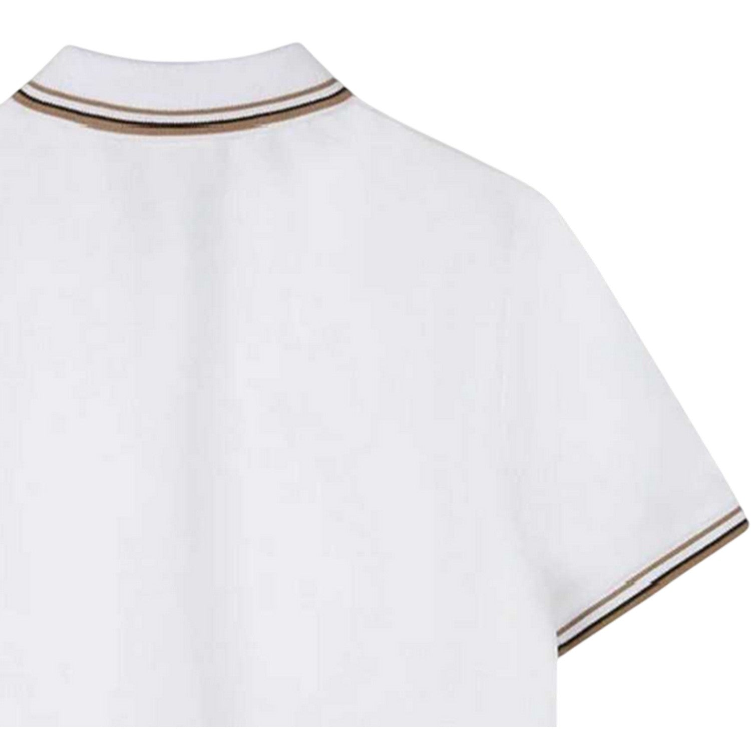 White - Lifestyle - Boss Mens Pique Polo Shirt