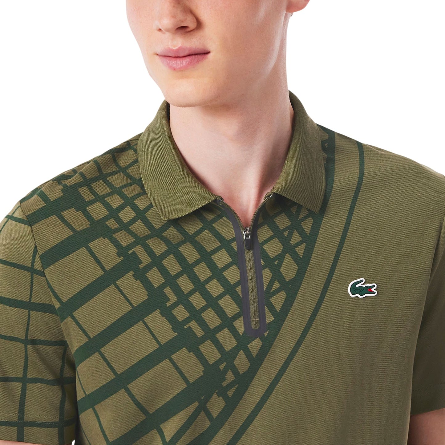 Green - Lifestyle - Lacoste Mens Ultra Dry Slim Polo Shirt