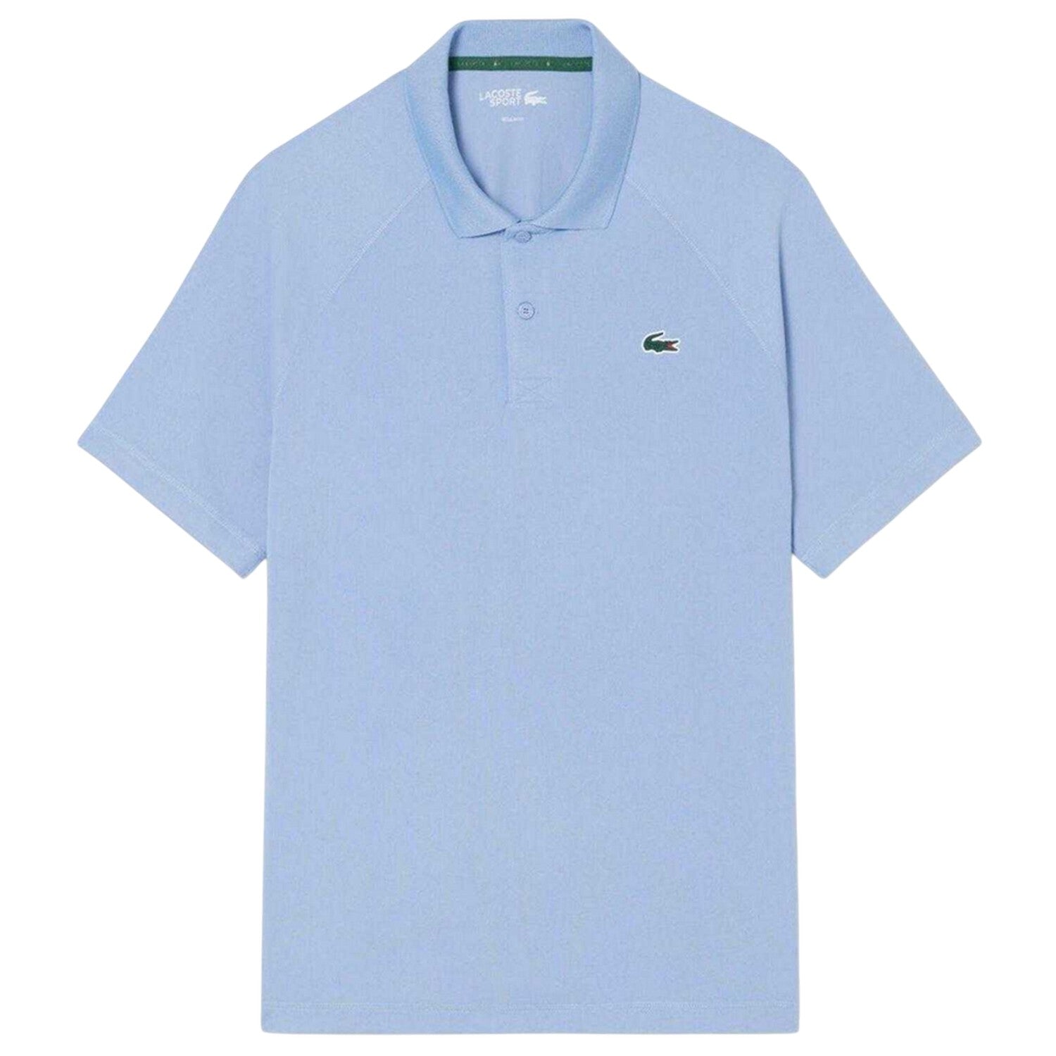 Blue - Front - Lacoste Mens Ultra Dry Regular Tennis Polo Shirt